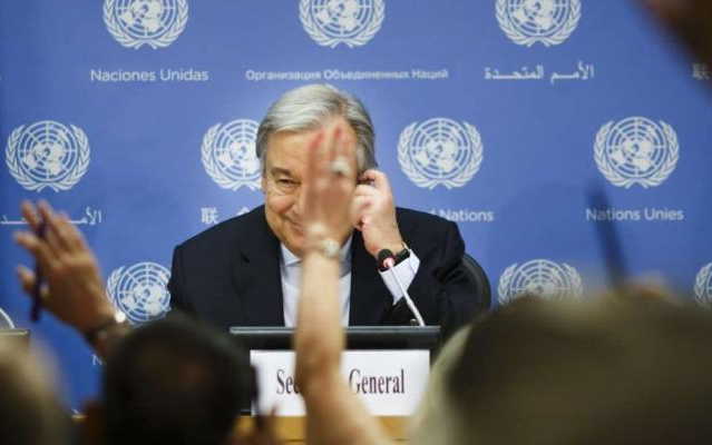 onu, antonio guterres, pandemia mundial, coronavirus