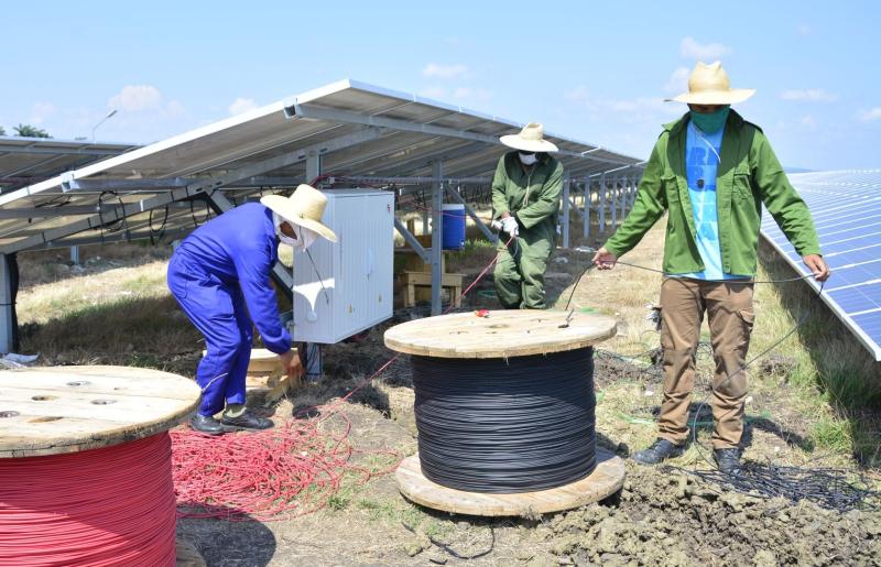 yaguajay, mayajigua, parque solar fotovoltaico, psfv, fuentes renovables de energia, empresa electrica