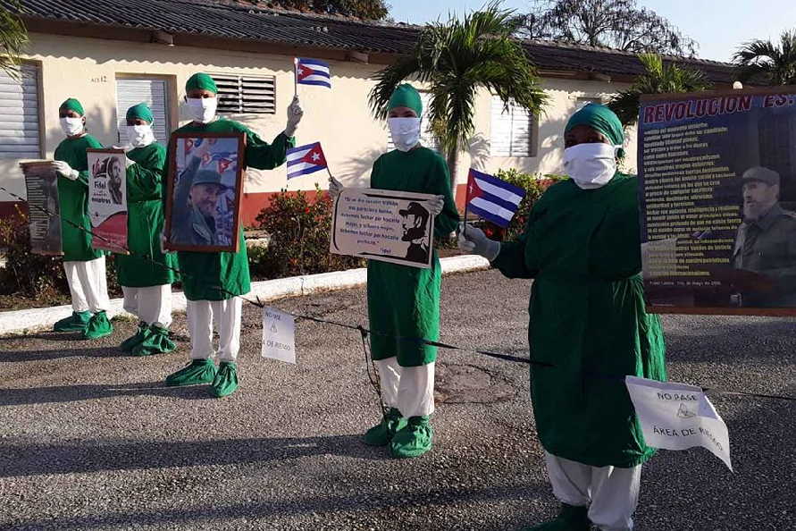 sancti spiritus, perimero de mayo, coronavirus, dia internacional de los trabajadores, covid-19, primero de mayo en sancti spiritus