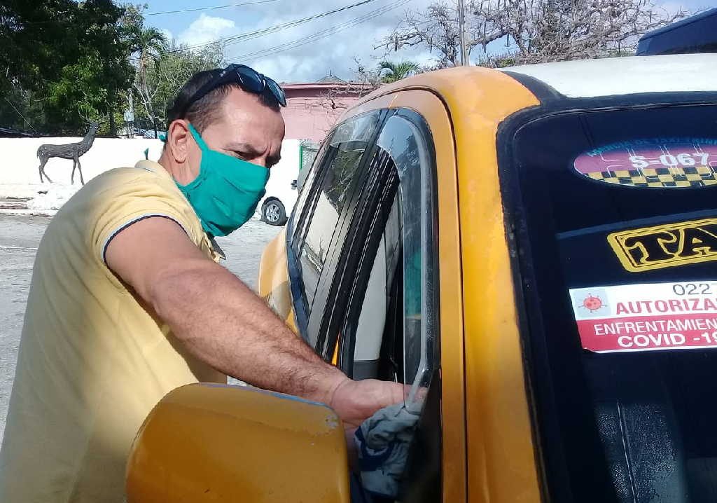 sancti spiritus, covid-19, salud publica, taxi cuba, agencia de taxis