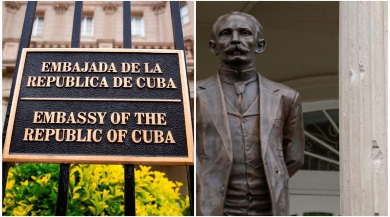 EE.UU. acusa a Cuba mientras mantiene silencio sobre el ataque a la Embajada de la isla en Washington.