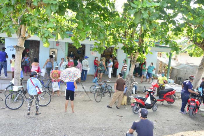 sancti spiritus, comercio, bodegas, canasta basica, grupo empresarial de comercio, covid-19, coronavirus