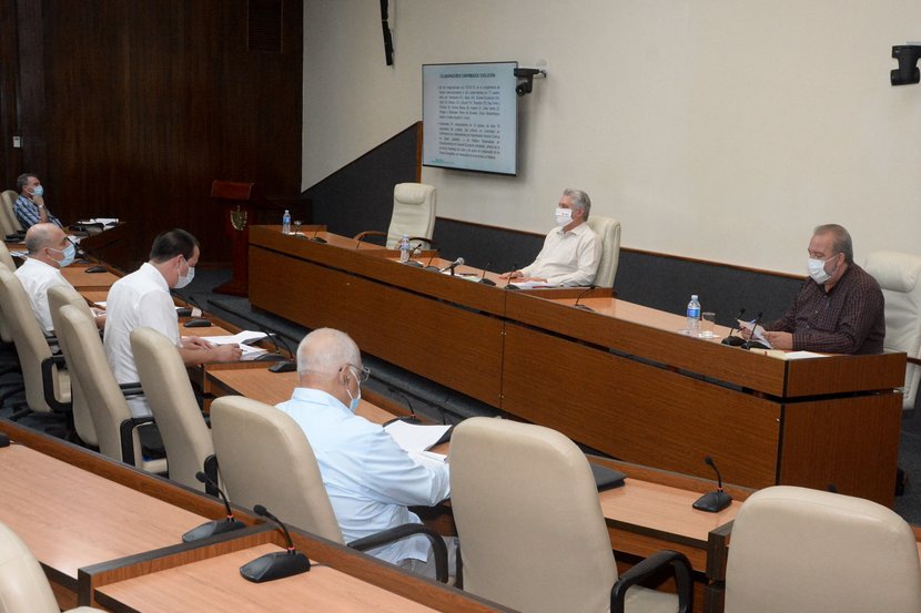  El primer ministro Manuel Marrero informó que Matanzas entrará este  martes en primera fase de la etapa de recuperación. (Foto: Estudios Revolución)