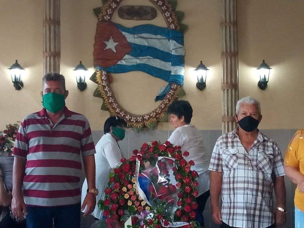 La Feria Agropecuaria Delio Luna Echemendía de la que fue inseparable, no faltó en su homenaje. (Foto: Laura Brito Alsina)