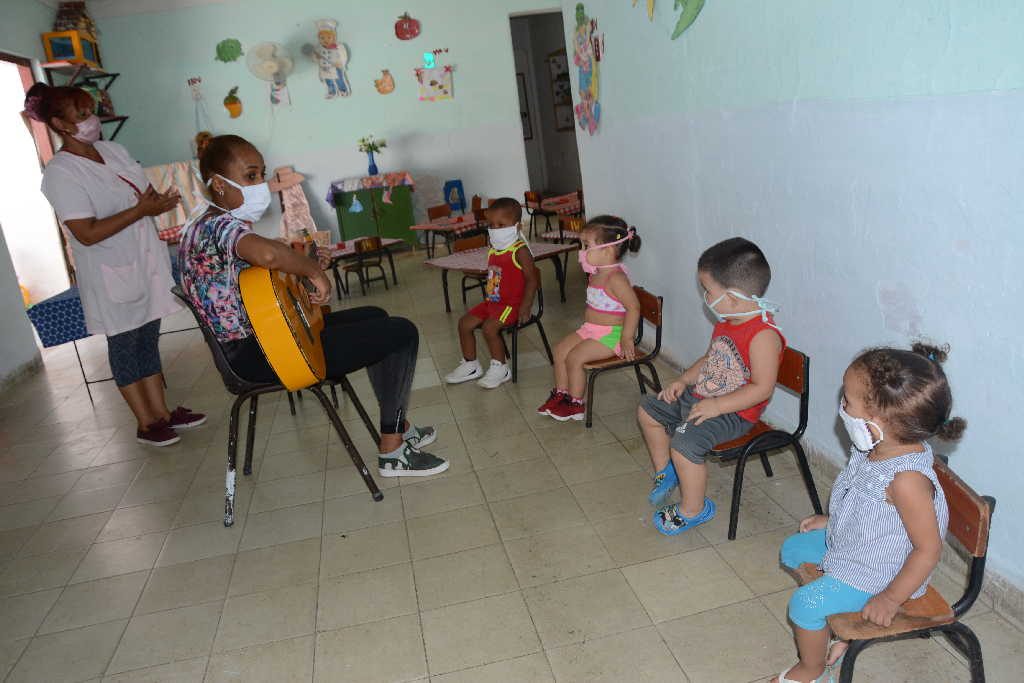 sancti spiritus, covid-19, circulos infantiles, educacion, recupoeracion covid-19