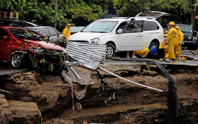 el salvador, tormenta tropical, lluvias