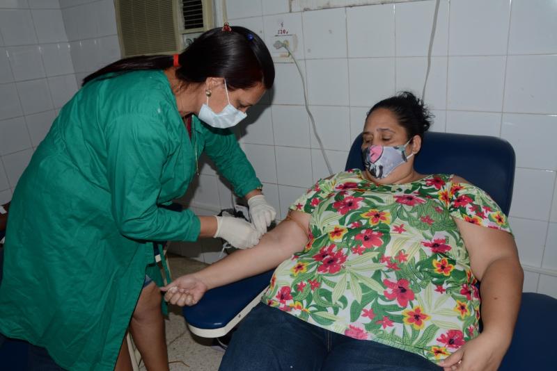 sancti spiritus, donaciones de sangre, covid-19, fmc, vilma espin, federacion de mujeres cubanas