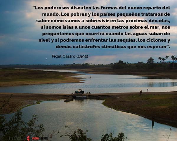 cuba, medio ambiente, dia mundial del medio ambiente, fidel castro