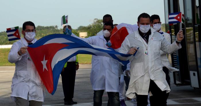 cuba, italia, lombardia, medicos cubanos, contingente henry reeve, covid-19, pandemia mundial, coronavirus, salud publica