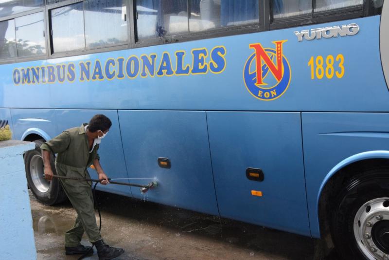 sancti spiritus, coronavirus, covid-19, recuperacion post covid-19, transporte urbano, transporte, omnibus nacionales