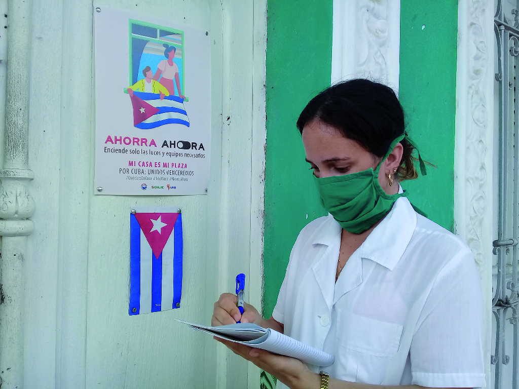 El pesquisaje desarrollado por los estudiantes de Ciencias Médicas se ha hecho sentir en cada espacio. 