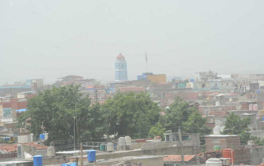 sancti spiritus, polvo del sahara, meteorologia