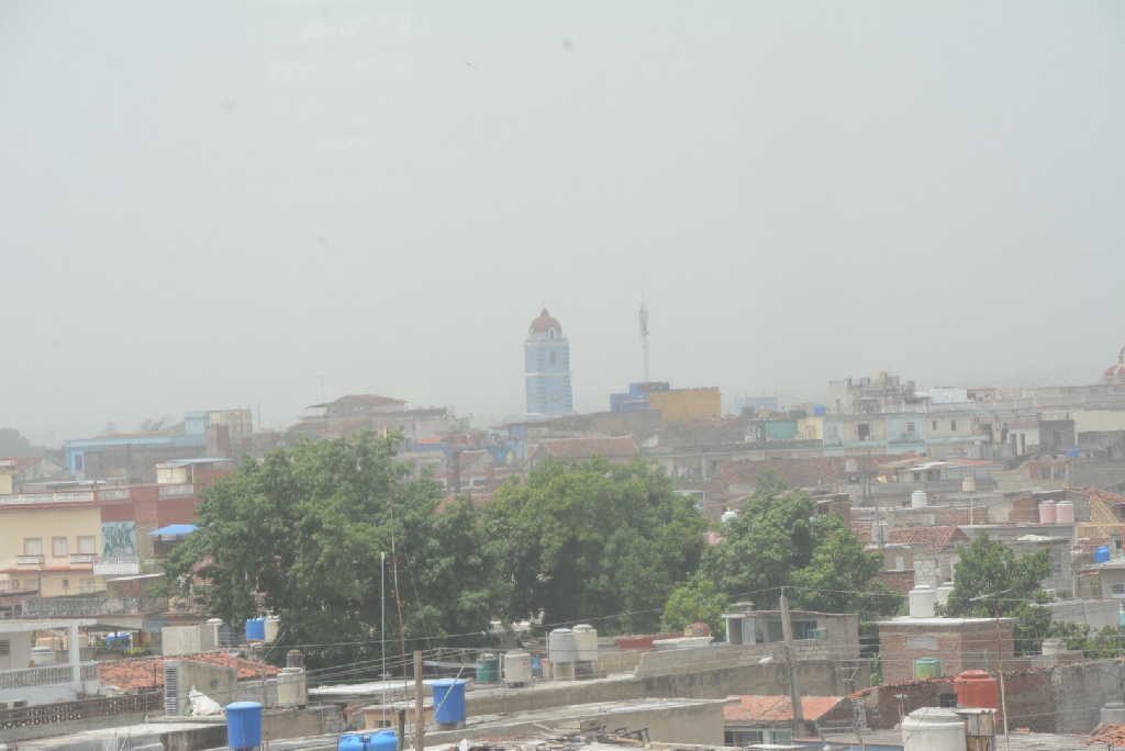 sancti spiritus, polvo del sahara, meteorologia