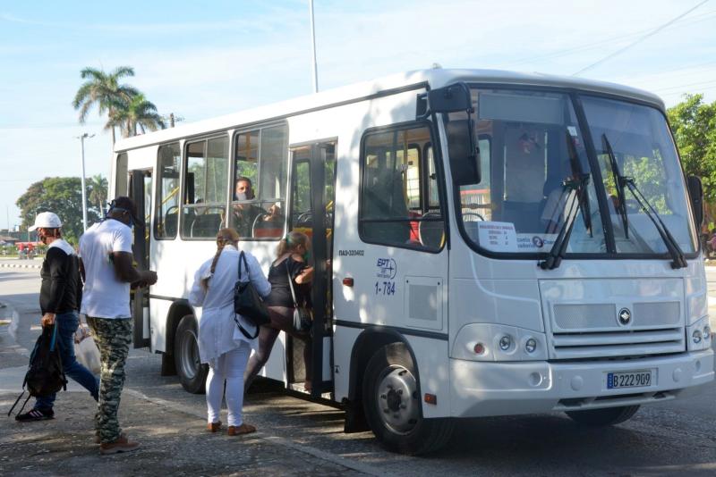 sancti spiritus, transporte urbano, transporte, recuperacion post covid-19, covid-19, coronavirus, salud publica