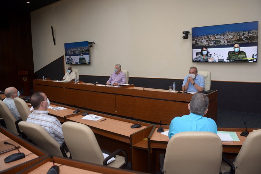 En la reunión se supo que hasta la fecha se acumulan 2 mil  249 pacientes recuperados, el 93,3 % de los contagiados. (Foto: Estudios Revolución)