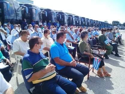 En la actividad se reconoció el servicio de la UEB Ómnibus Nacionales Sancti Spíritus.