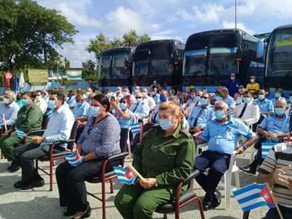 En la actividad se reconoció el servicio de la UEB Ómnibus Nacionales Sancti Spíritus.