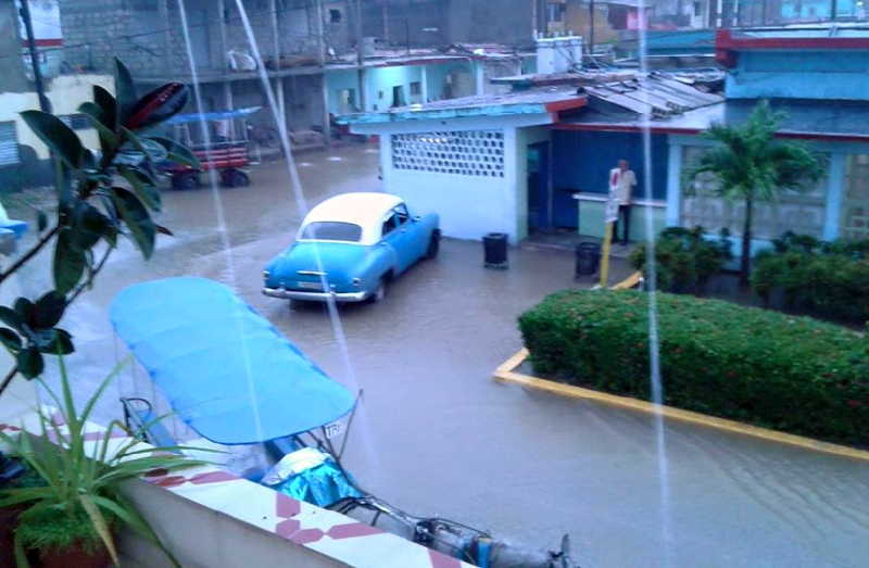 sancti spiritus, tormenta local severa, lluvias en sancti spiritus, centro meteorologico provincial