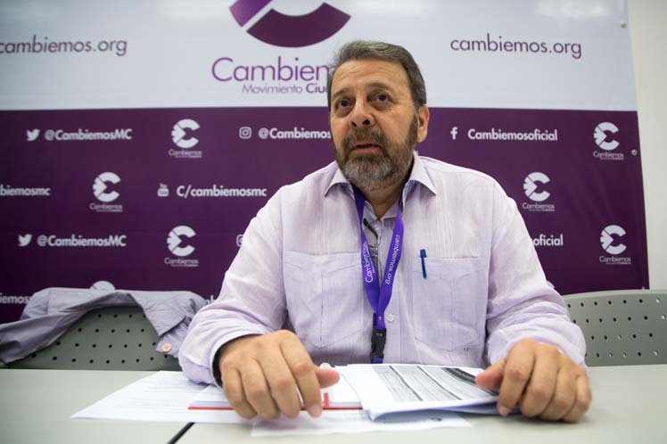 Timoteo Zambrano afirmó que se produjo un cambio en cuanto al sistema electoral. (Foto: PL)