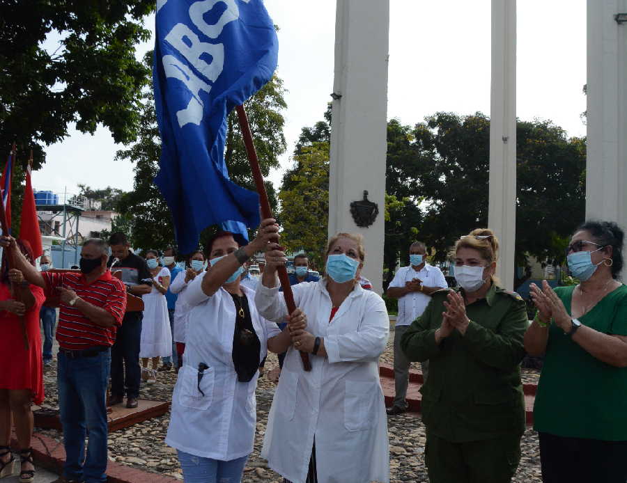 sancti spiritus, consejo de defensa, ctc, central de trabajadores de cuba, hospital de rehablitacion