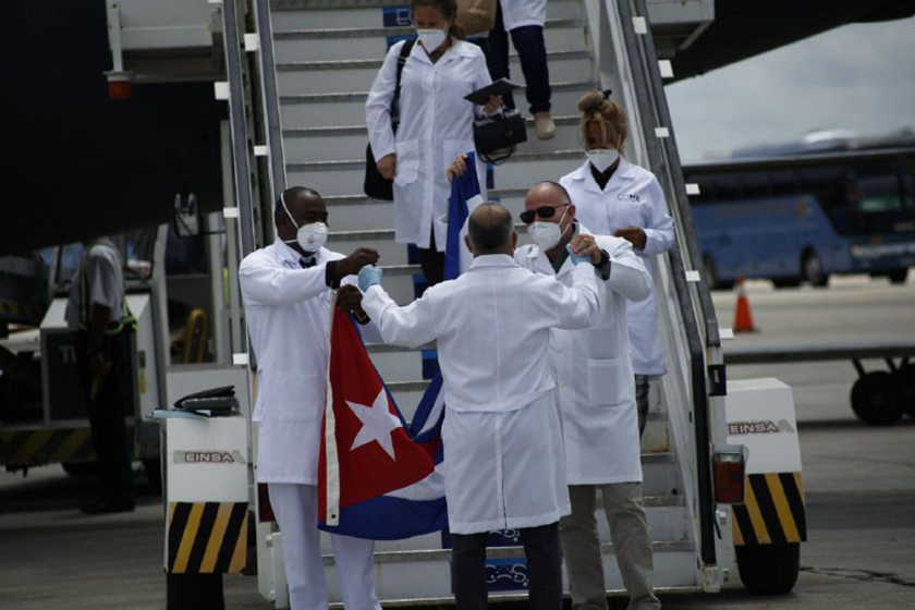 cuba, mexico, contingente henry reeve, medicos cubanos, covid-19, coronavirus