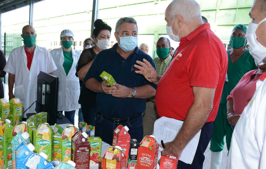 sancti spiritus, central de trabajadores de cuba, produccion de alimentos, ulises guilarte de nacimiento, industria alimentaria