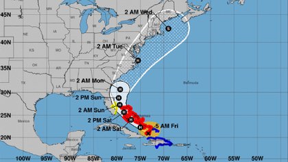 Florida decretó el estado de emergencia ante la amenaza del huracán Isaías. 