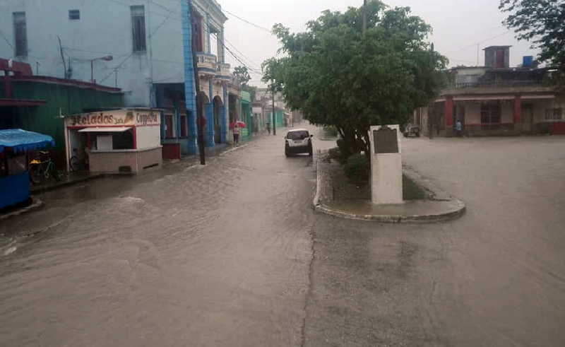 sancti spiritus, lluvias en sancti spiritus, calor, altas temperaturas, meteorologia