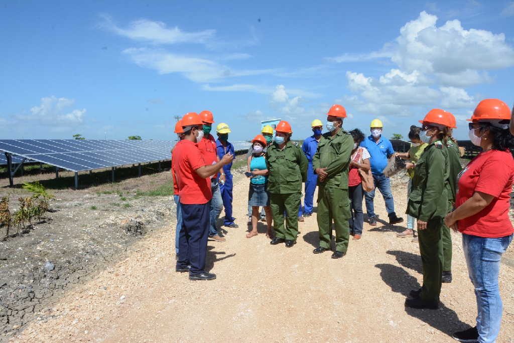 sancti spiritus, fidel castro, yaguajay, #fidelporsiempre, parque solar fotovoltaico