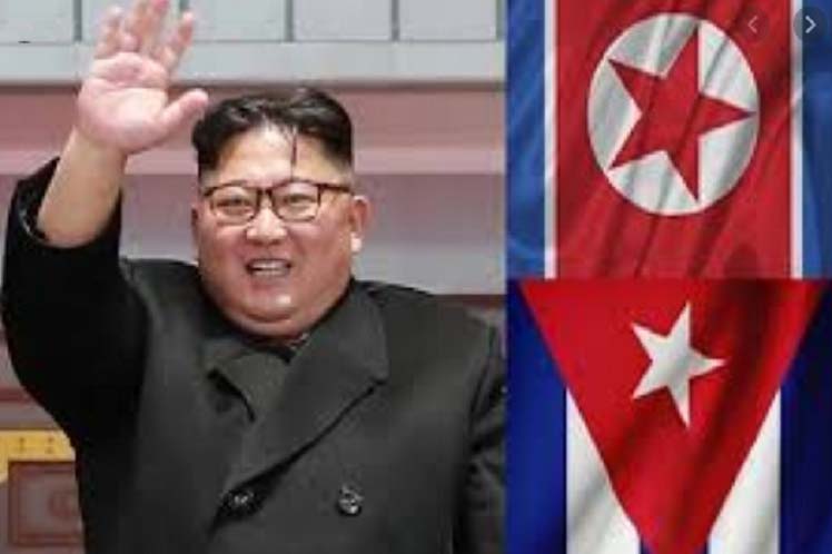 Kim Jong Un apuntó que la amistad entre Pyongyang y La  Habana fue creada por los grandes líderes Kim Il Sung y Fidel Castro. (Foto: PL)