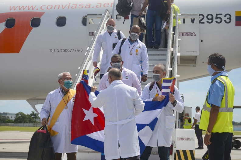 cuba, venezuela, covid-19, coronavirus, contingente henry reeve, medicos cubanos