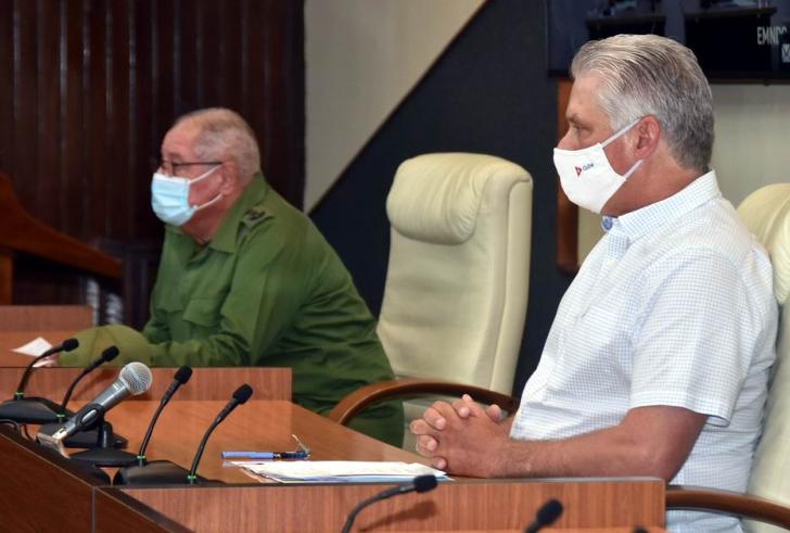 cuba, huracanes, tormenta tropical laura, desastres naturales, miguel diaz-canel, presidente de la republica de cuba