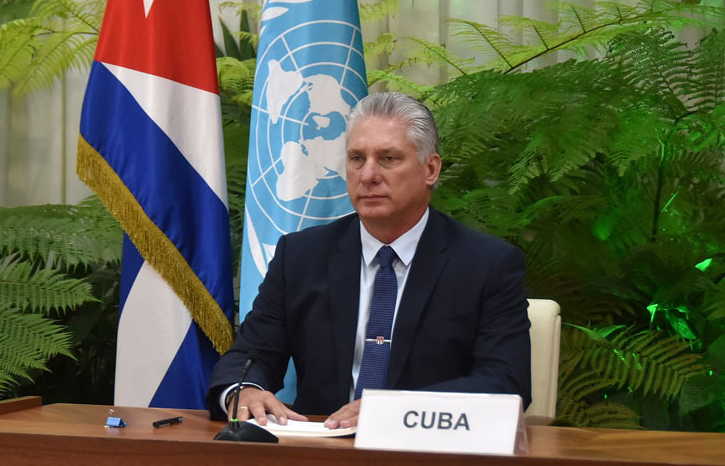 cuba, onu, asamblea general, miguel diaz-canel, presidente de la republica de cuba