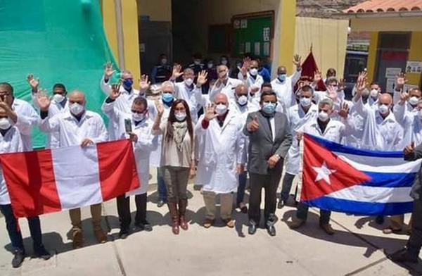 cuba, peru, medicos cubanos, contingente henry reeve, pandemia mundial, covid-19