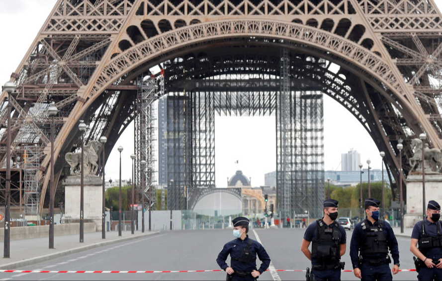 francia, bomba, torre eiffel