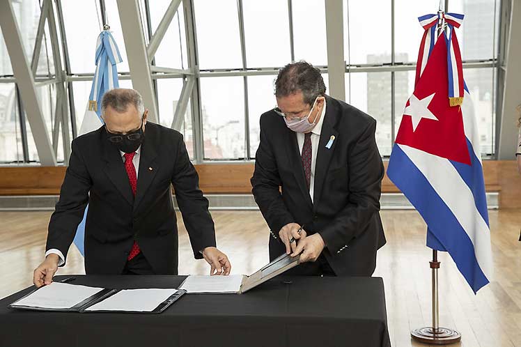 El acuerdo renueva uno anterior abocado al trabajo conjunto en  diversas áreas. (Foto: PL)