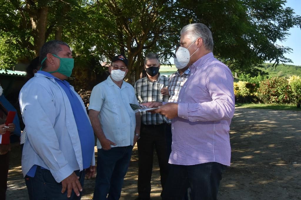 La visita se desarrolla con la adopción de las medidas pertinentes de protección y bioseguridad. (Foto: Estudios Revolución)