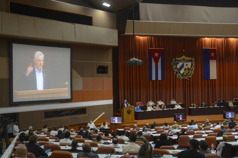 cuba, asamblea nacional del poder popular, miguel diaz-canel, economia cubana, parlamento cubano