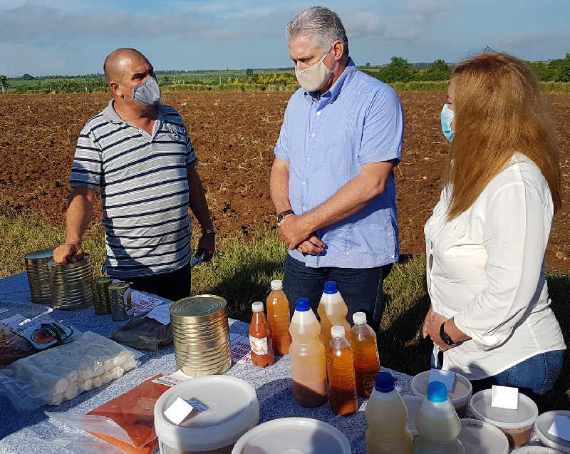 villa clara, miguel diaz-canel, presidente de la republica de cuba, visita gubernamental