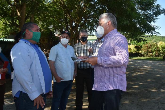 cuba, santiago de cuba, miguel diaz-canel, visita gubernamental, presidente de la republica de cuba