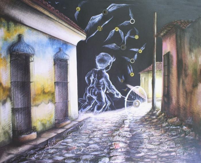 sancti spiritus, artes plasticas, yudit vidal, trinidad