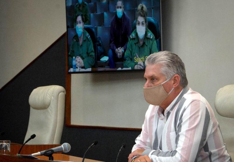 cubva, sancti spiritus, miguel diaz-canel, covid-19, coronavirus, salud publica, sars-cov-2