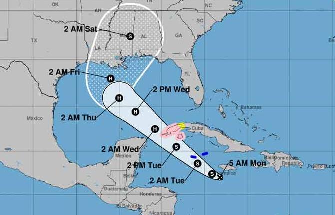 cuba, meteorologia, temporada ciclonica, tormenta tropical