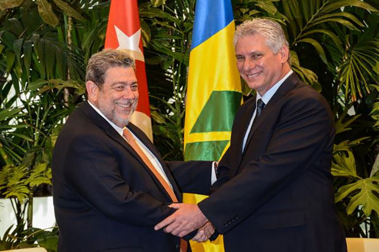 'Continuaremos fortaleciendo nuestras ya históricas relaciones bilaterales', aseguró Díaz-Canel en su mensaje. (Foto: Archivo PL)