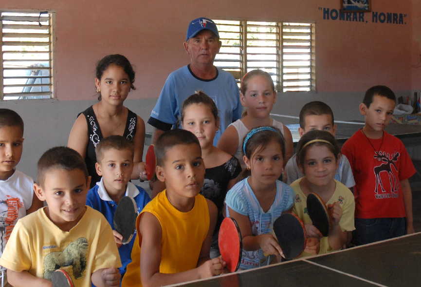 sancti spiritus, cultura fisica y el deporte, tenis de mesa