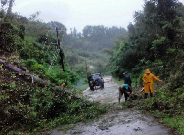 sancti spiritus, empresa electrica, organizacion basica elecrica, tormenta tropical eta, desastres naturales, intensas lluvias, consejo de defensa, topes de collantes