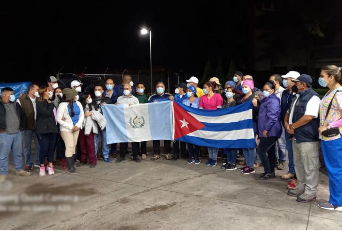 cuba, guatemala, contingente henry reeve, medicos cubanos, guatemala, tormenta tropical iota, desastres naturales