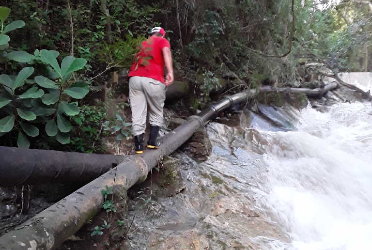 trinidad, conductora san juan de letran, recursos hidraulicos, abasto de agua, intensas lluvias en sancti spiritus, tormenta tropical eta, acueducto