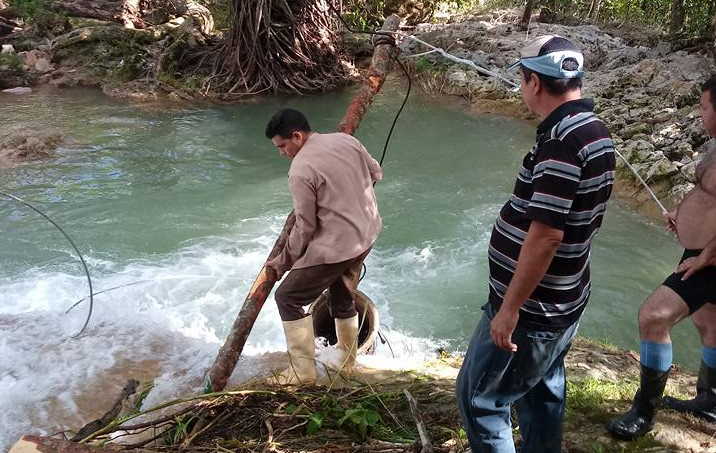 trinidad, conductora san juan de letran, recursos hidraulicos, abasto de agua, intensas lluvias en sancti spiritus, tormenta tropical eta, acueducto