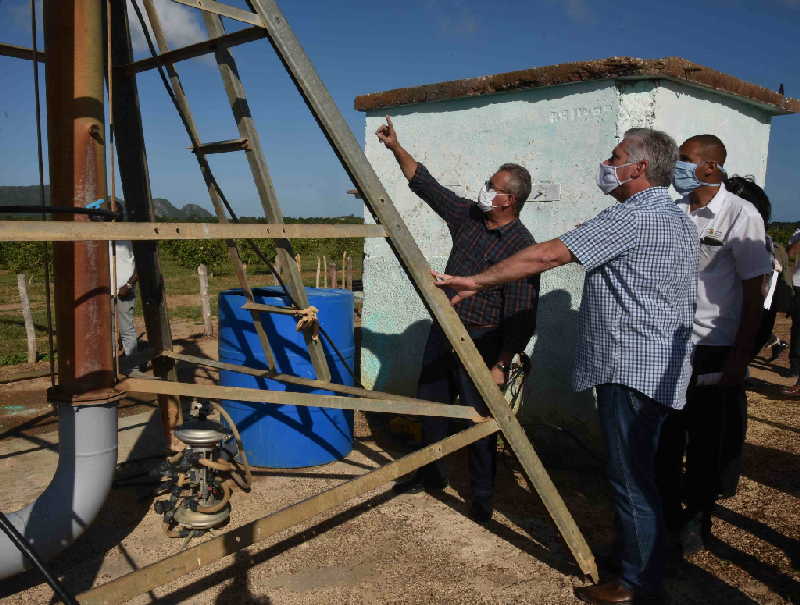 cuba, miguel diaz-canel, presidente de la republica de cuba, isla de la juventud, visita gubernamental